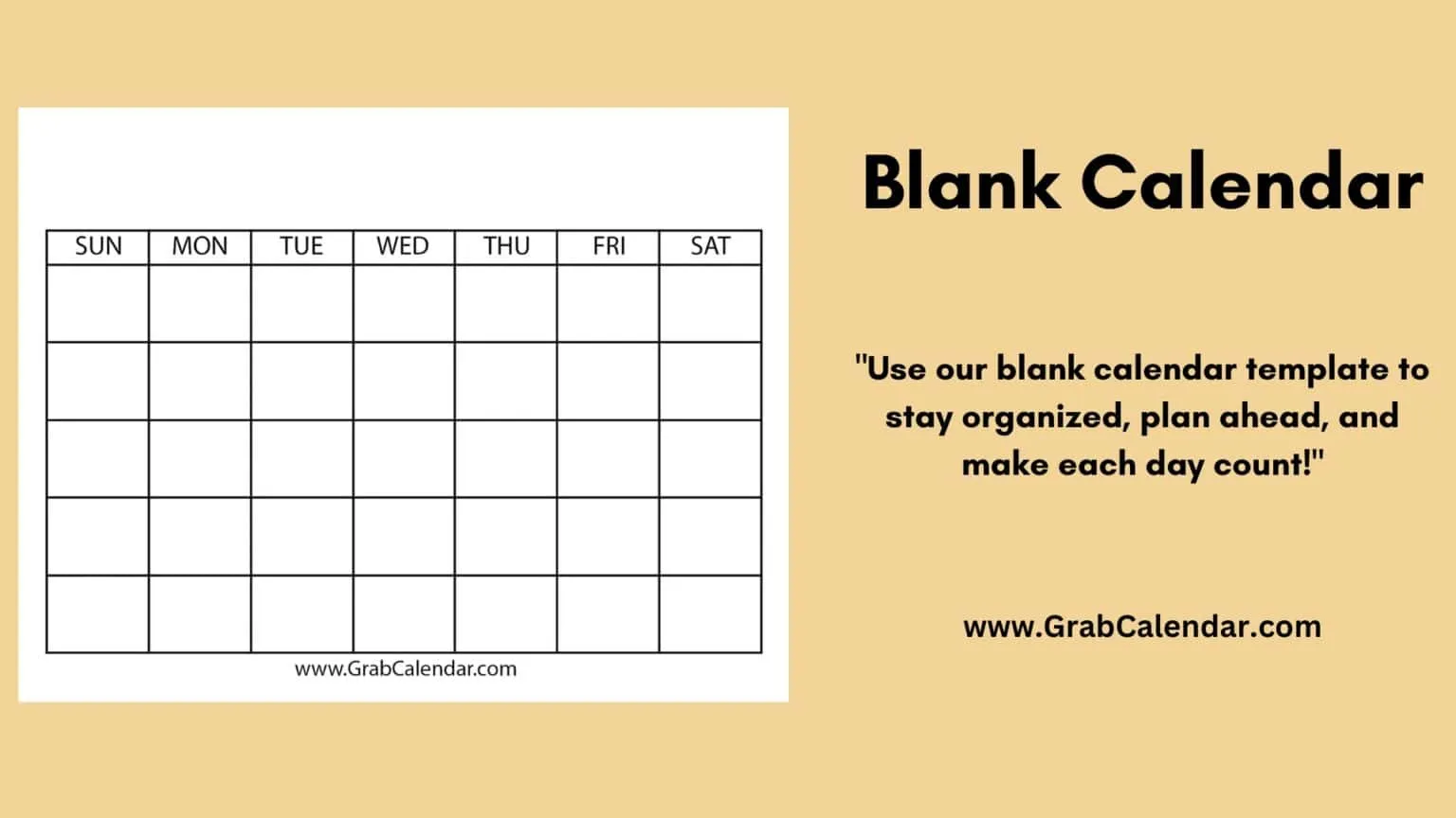 Free Printable Calendar 2026 - Grab Calendar
