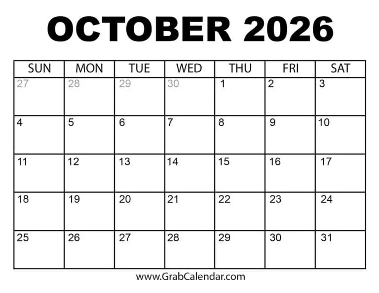 Standard Calendar